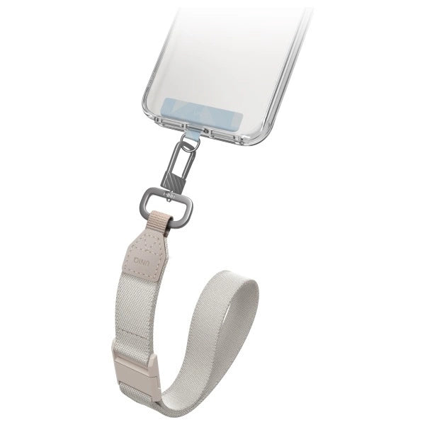 Uniq Vista 2-in-1 Handy-Lanyard – blau und beige