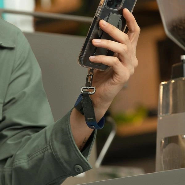 Uniq Vista 2-in-1 Handy-Lanyard – grün