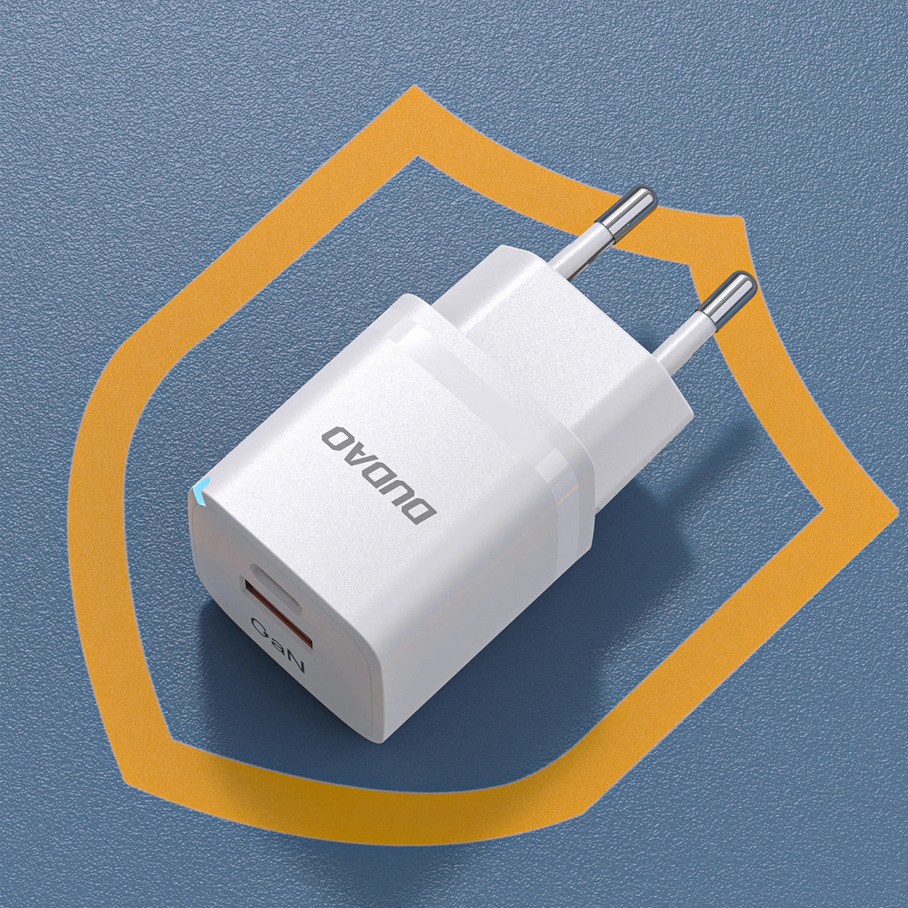 Wandladegerät GaN 33W PPS USB C/USB Dudao A13Pro - weiß