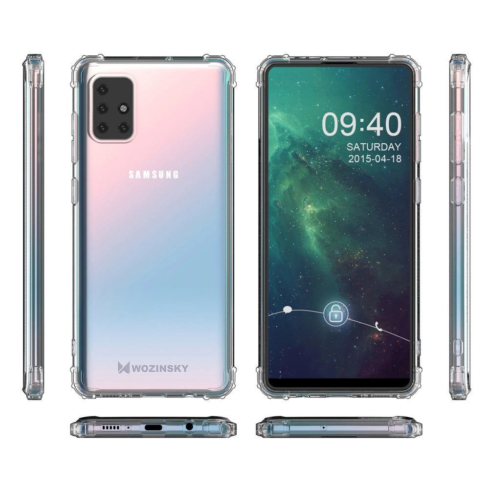 Wozinsky Anti Shock Armored Case für Samsung Galaxy A72 4G transparent