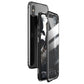 Wozinsky Full Magnetic Case 360 Magnetic Case Vorder- und Rückseite mit integriertem Glas Samsung Galaxy A72 4G Schwarz-Transparent