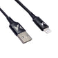 Wozinsky Kabel USB Kabel - Lightning 2.4A 1m schwarz (WUC-L1B)