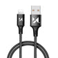 Wozinsky Kabel USB Kabel - Lightning 2.4A 1m schwarz (WUC-L1B)
