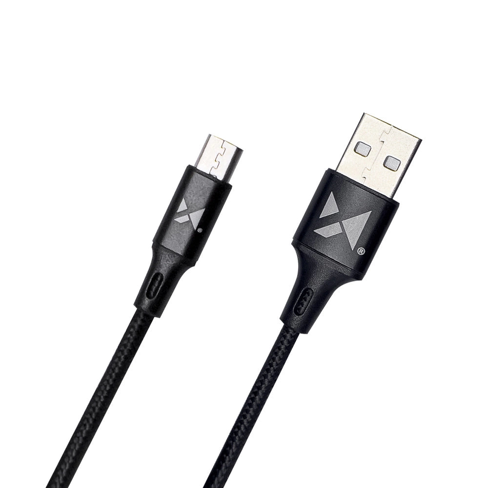 Wozinsky Kabel USB Kabel - microUSB 2.4A 1m schwarz (WUC-M1B)