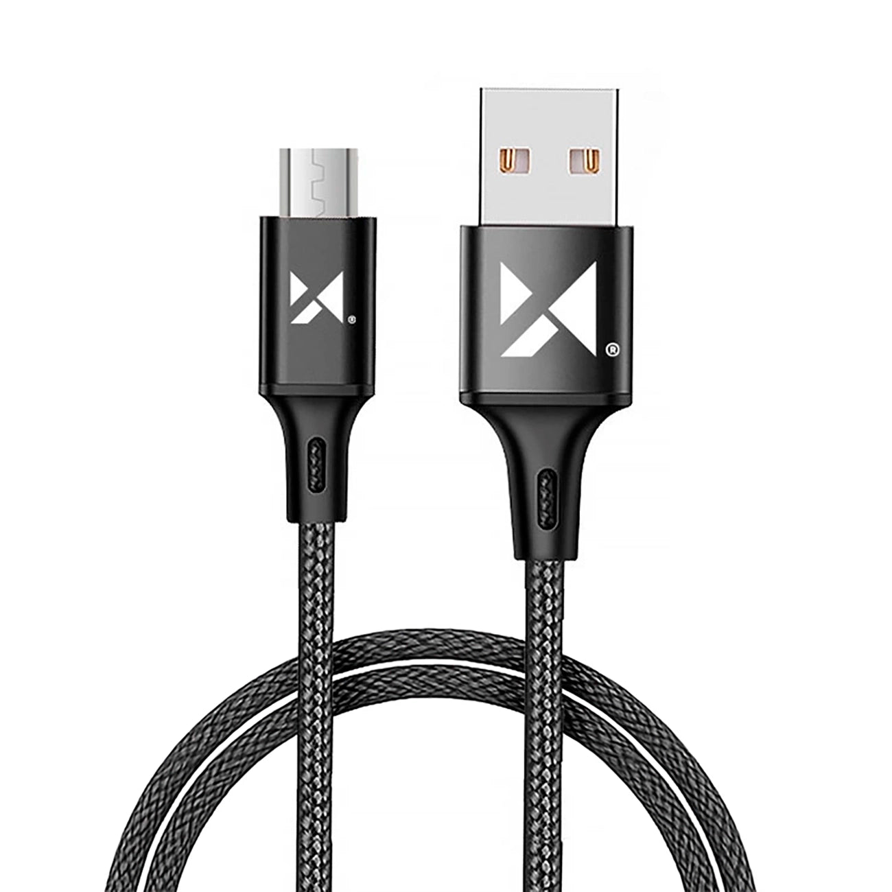 Wozinsky Kabel USB Kabel - microUSB 2.4A 1m schwarz (WUC-M1B)