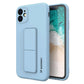 Wozinsky Kickstand Case iPhone 11 Pro Max Silikonhülle mit Ständer Hellblau