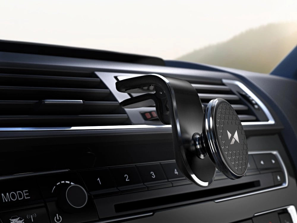 Wozinsky Magnetische Kühlergrillhalterung 360 Schwarz (WMH-03)