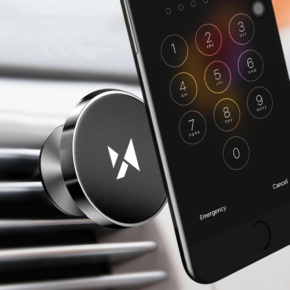 Wozinsky Magnetischer Kühlergrillhalter Schwarz (WMH-04)