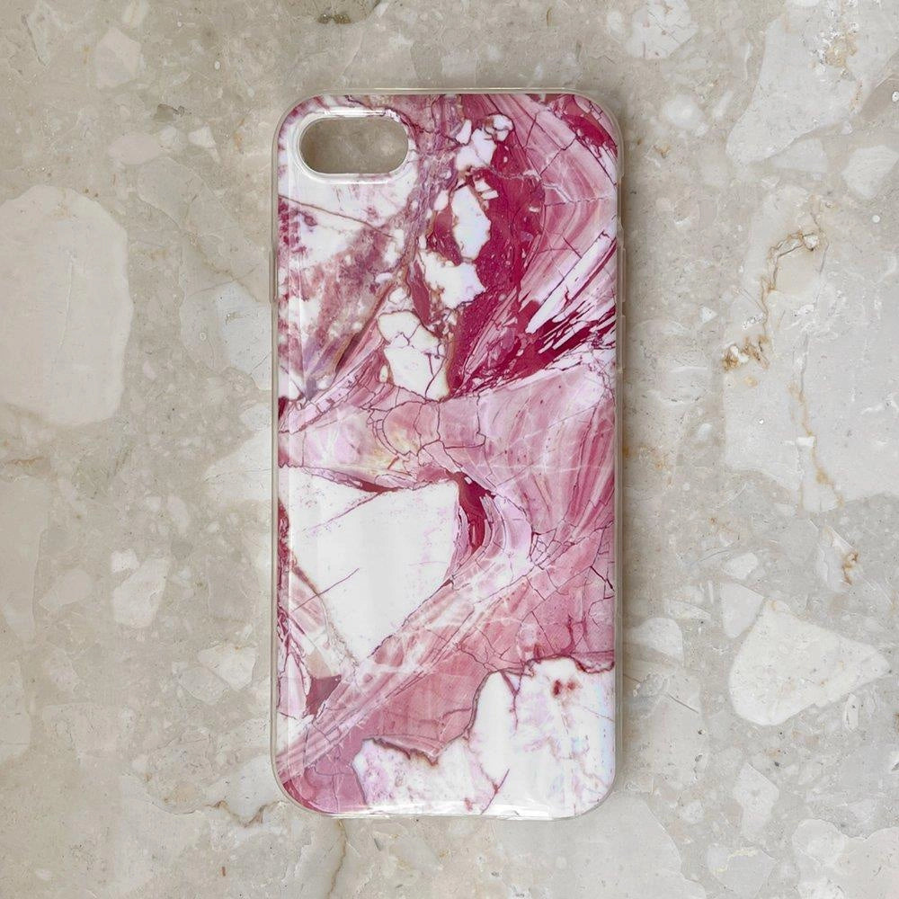 Wozinsky Marble TPU Cover Gel Marmor für Samsung Galaxy Note 9 pink