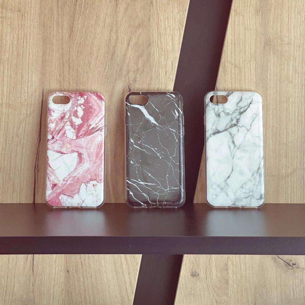 Wozinsky Marble TPU Hülle Gel Marmor für iPhone 13 Pro Max schwarz
