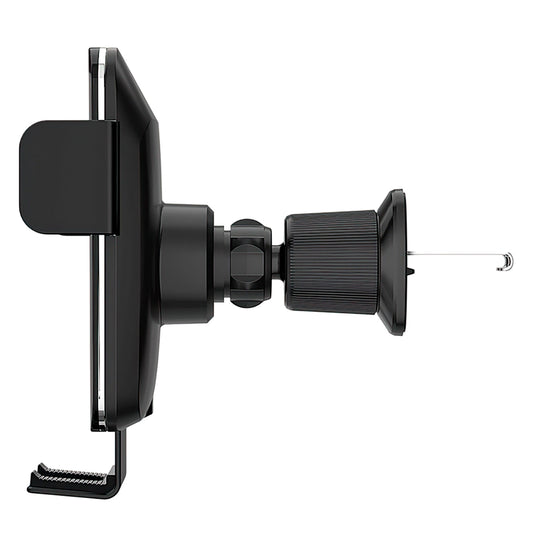 Wozinsky WEDZ-3Y8S Auto-Klemmhalterung mit 15W induktivem Ladegerät für Telefon an der Lüftungsöffnung - schwarz