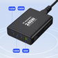Wozinsky WGCSB 240W GaN Wandladegerät USB-A / 3 x USB-C - Schwarz
