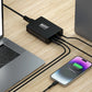 Wozinsky WGCSB 240W GaN Wandladegerät USB-A / 3 x USB-C - Schwarz