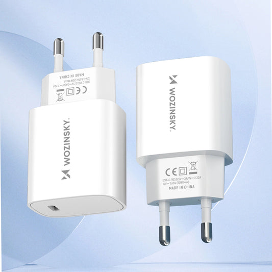 Wozinsky WGWCCW 20W USB-C Wandladegerät - Weiß