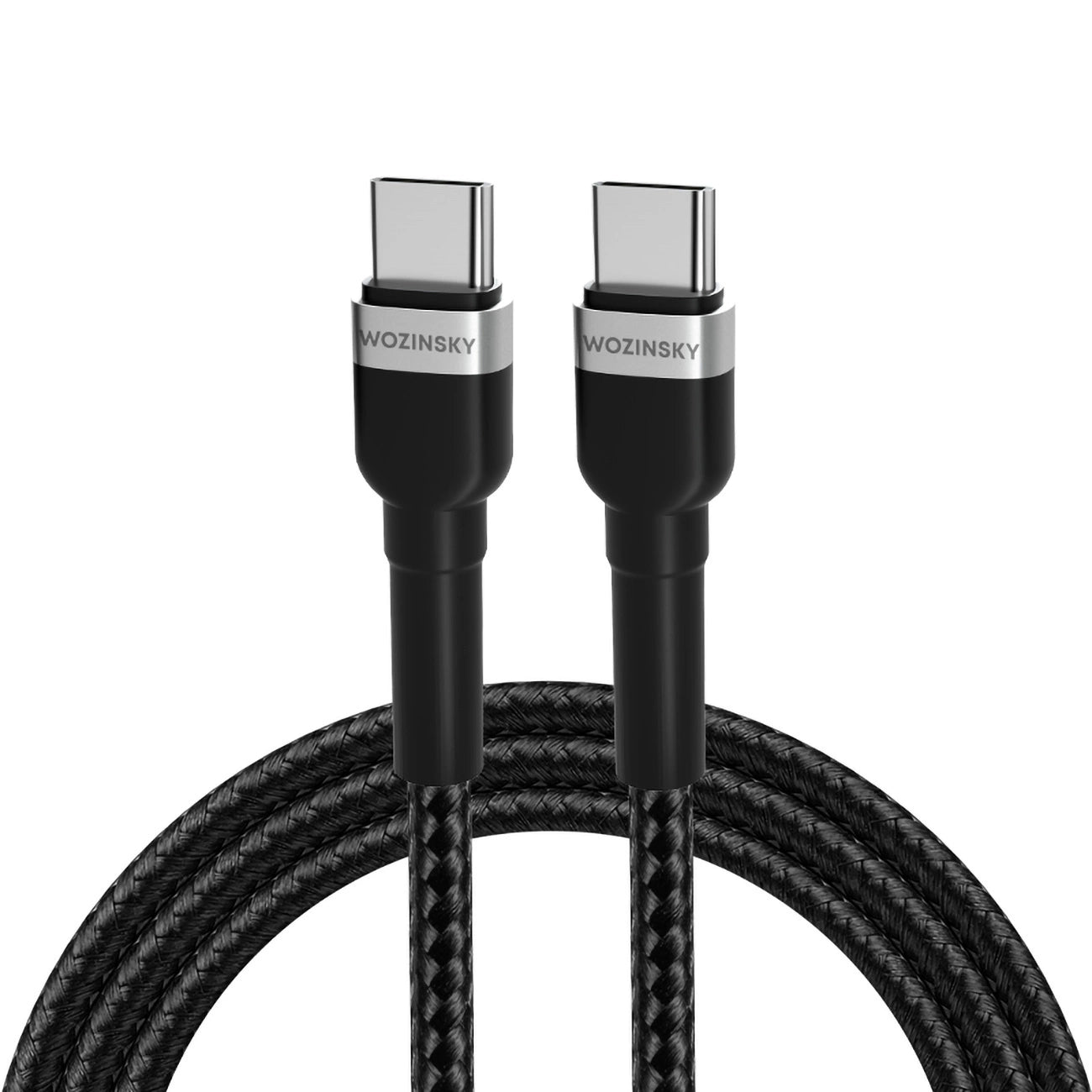 Wozinsky WNBCC2 USB-C / USB-C PD 65W Kabel 2 m - Schwarz