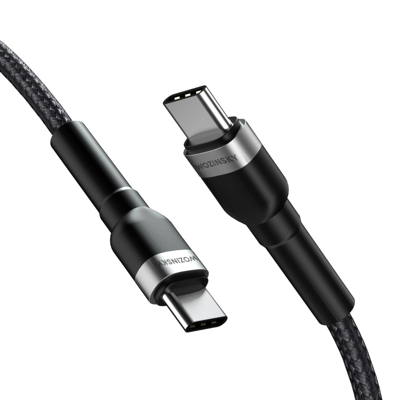 Wozinsky WNBCC2 USB-C / USB-C PD 65W Kabel 2 m - Schwarz