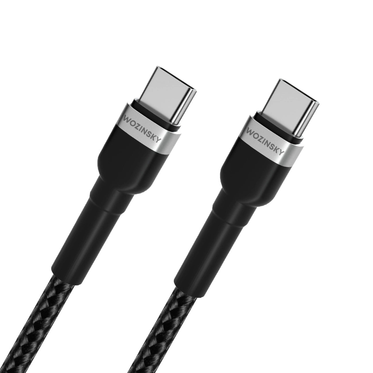 Wozinsky WNBCC2 USB-C / USB-C PD 65W Kabel 2 m - Schwarz