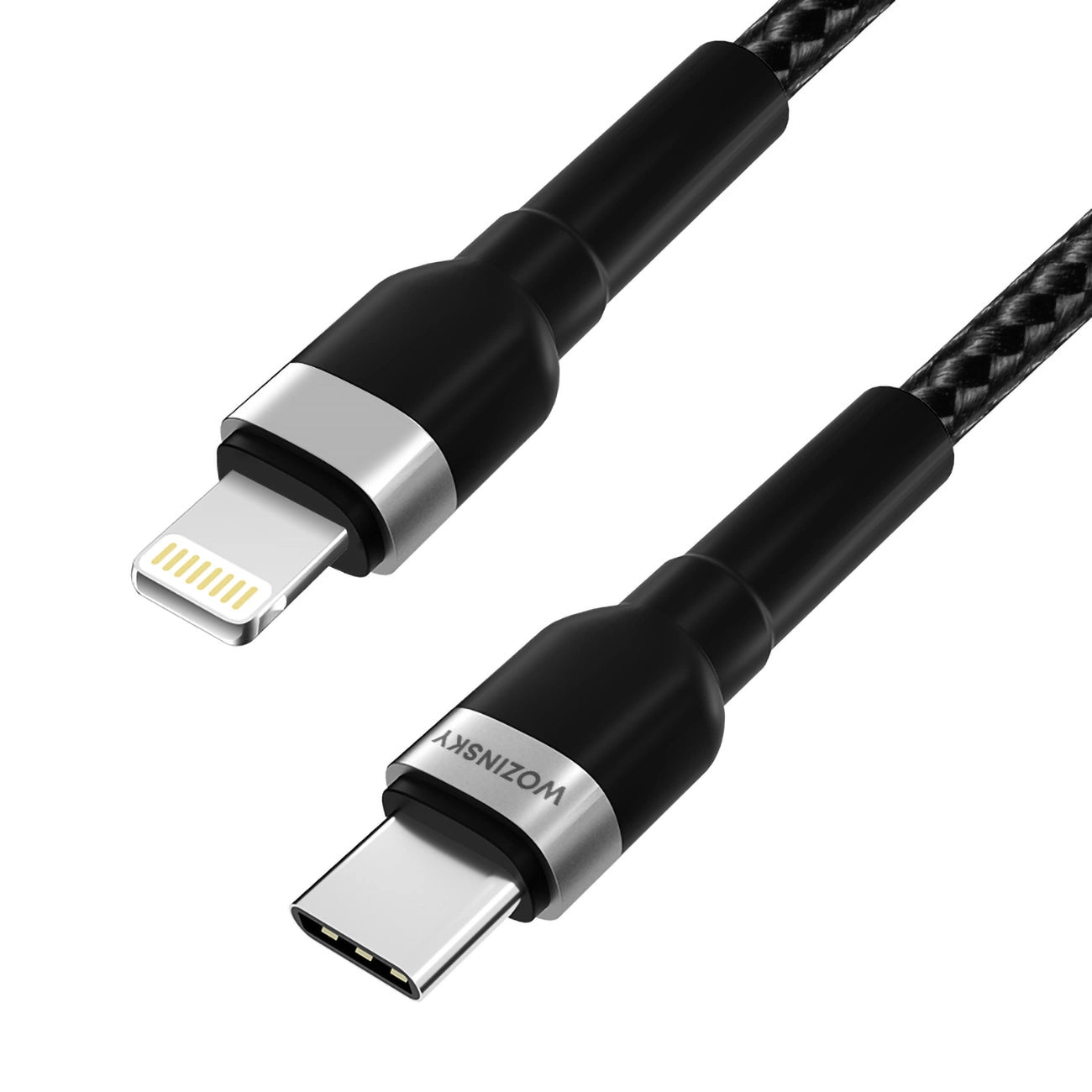 Wozinsky WNBCL1 Lightning / USB-C PD 30W Kabel 1 m - Schwarz