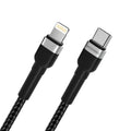 Wozinsky WNBCL1 Lightning / USB-C PD 30W Kabel 1 m - Schwarz
