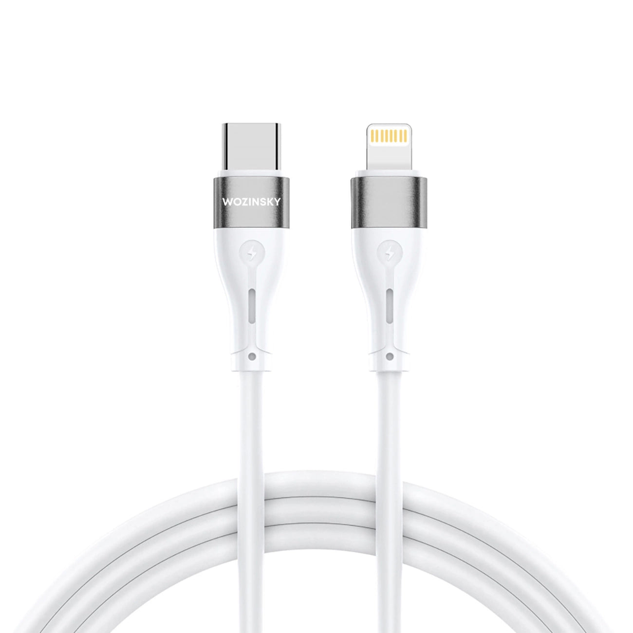 Wozinsky WSTCL1 Lightning / USB-C PD 27W Kabel 1 m - Weiß