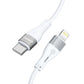 Wozinsky WSTCL1 Lightning / USB-C PD 27W Kabel 1 m - Weiß