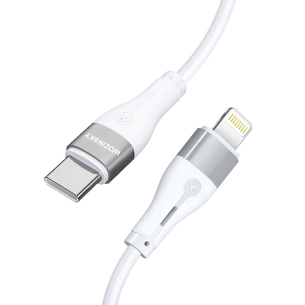 Wozinsky WSTCL1 Lightning / USB-C PD 27W Kabel 1 m - Weiß
