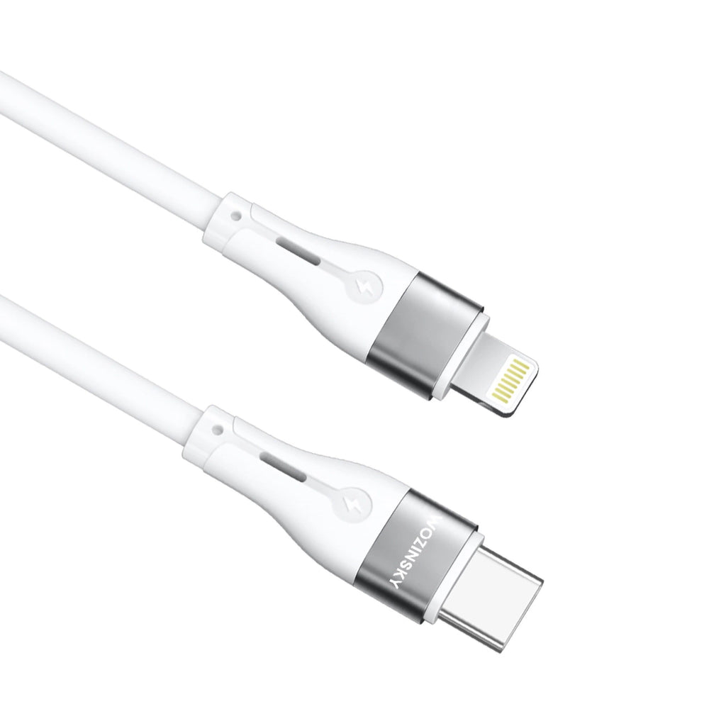 Wozinsky WSTCL2 Lightning / USB-C PD 27W Kabel 2 m - Weiß