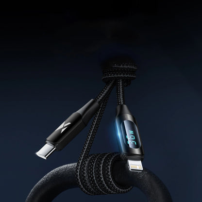 Wozinsky WUCLC1 Lightning – USB-C-Kabel 36 W 480 Mbit/s 1 m – Schwarz