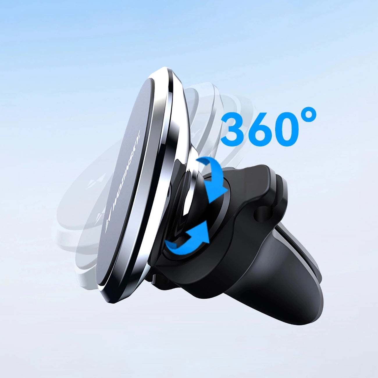 Wozinsky WUMKO Magnetische Handyhalterung für Autolüftung, Schwarz