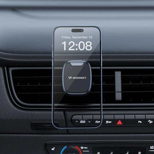 Wozinsky WUMTK Magnetische Handyhalterung für Autolüftung, Schwarz