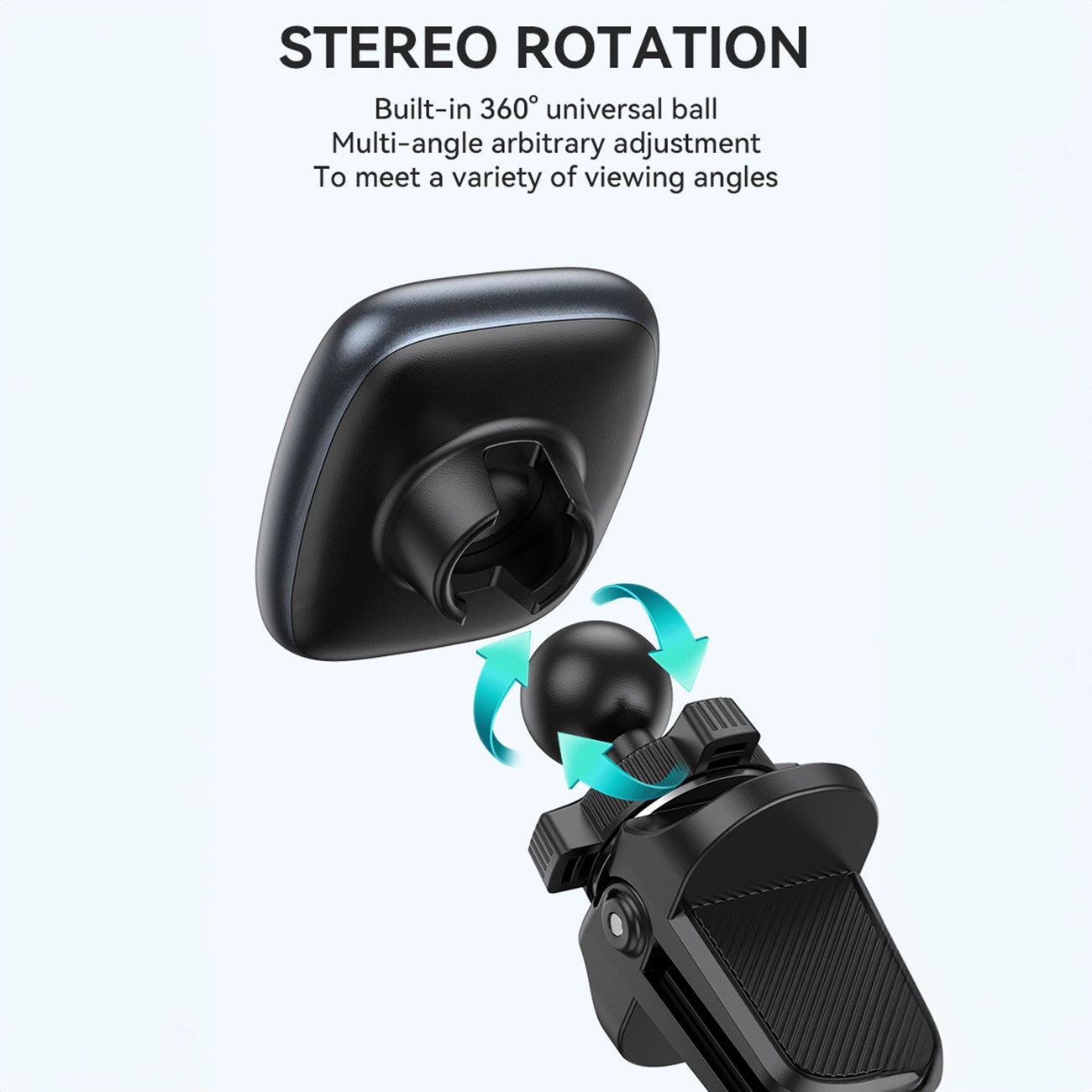 Wozinsky WUMTK Magnetische Handyhalterung für Autolüftung, Schwarz