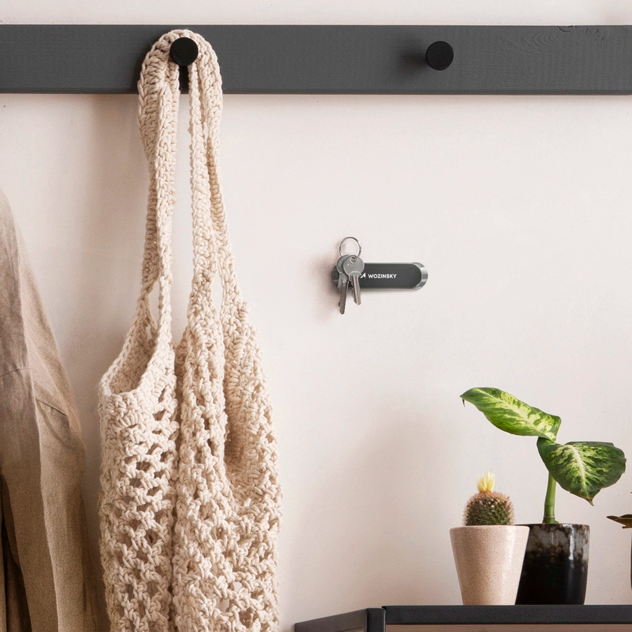 Wozinsky magnetische Armaturenbretthalterung, schwarz (WMH-01)