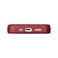 iCarer CE Premium Leather Folio Case iPhone 14 Plus Magnetic Flip Leather Folio Case MagSafe Red (WMI14220715-RD)