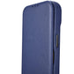 iCarer CE Premium Leather Folio Case iPhone 14 Pro Magnetic Flip Leather Folio Case MagSafe Blue (WMI14220714-BU)