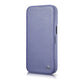 iCarer CE Premium Leather Folio Case iPhone 14 Pro Magnetic Flip Leather Folio Case MagSafe Light Purple (WMI14220714-LP)