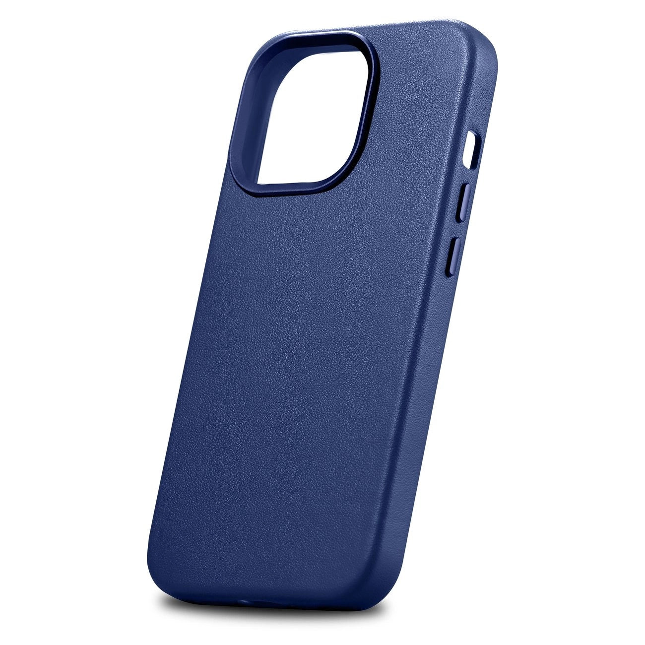 iCarer Case Leather Cover Echtleder Case für iPhone 14 Pro Max blau (WMI14220708-BU) (MagSafe kompatibel)