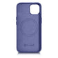 iCarer Case Lederhülle für iPhone 14 Hellviolett (WMI14220705-LP) (MagSafe-kompatibel)