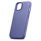 iCarer Case Lederhülle für iPhone 14 Hellviolett (WMI14220705-LP) (MagSafe-kompatibel)