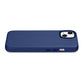 iCarer Case Lederhülle für iPhone 14 Hülle aus Naturleder blau (WMI14220705-BU) (MagSafe kompatibel)
