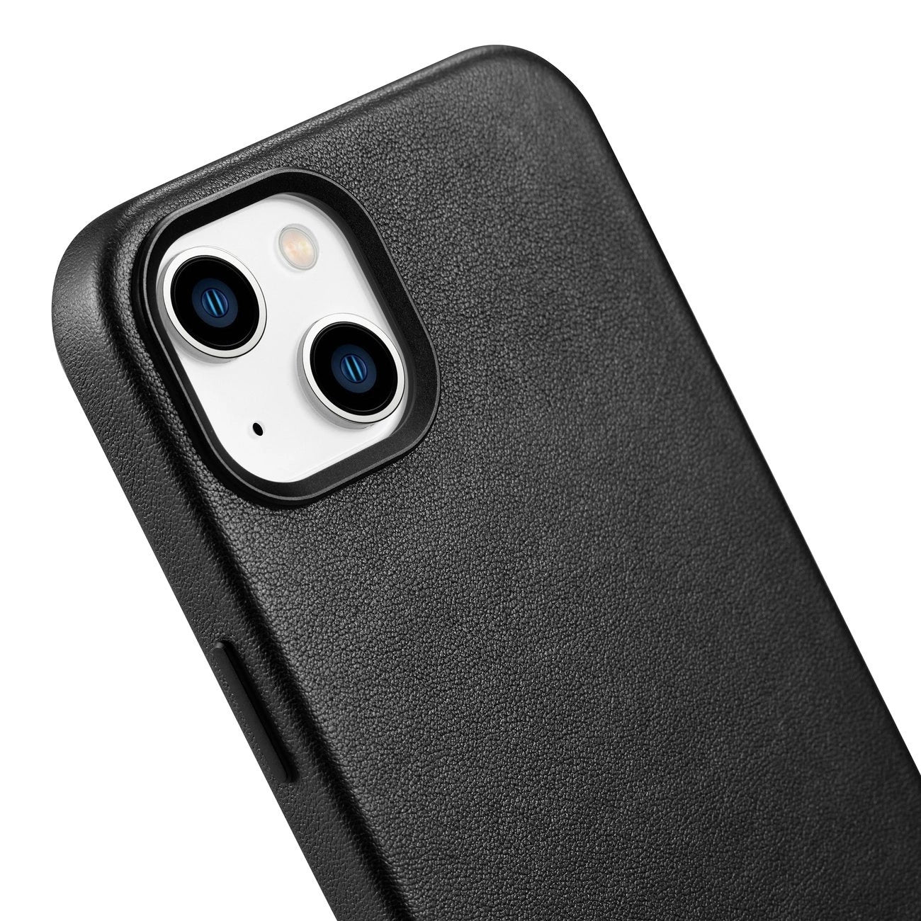 iCarer Case Lederhülle für iPhone 14 schwarz (WMI14220705-BK) (MagSafe kompatibel)