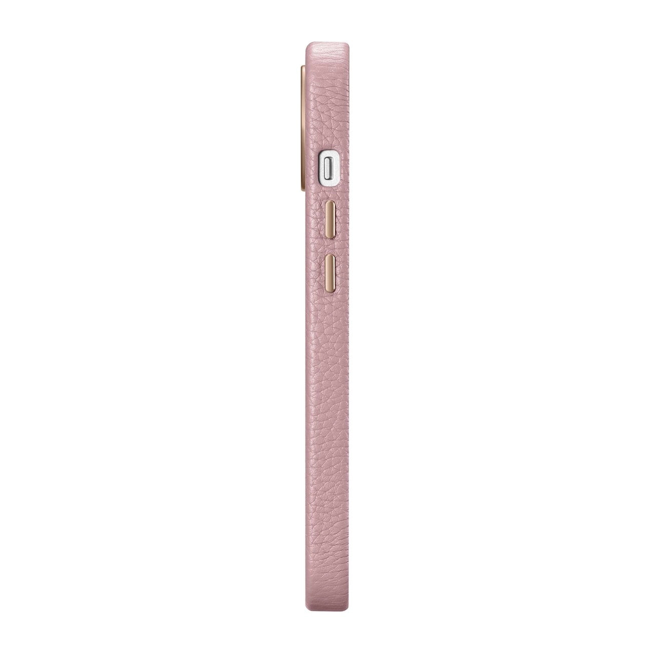 iCarer Litchi Premium Ledertasche iPhone 14 Plus magnetische Ledertasche mit MagSafe Pink (WMI14220711-PK)
