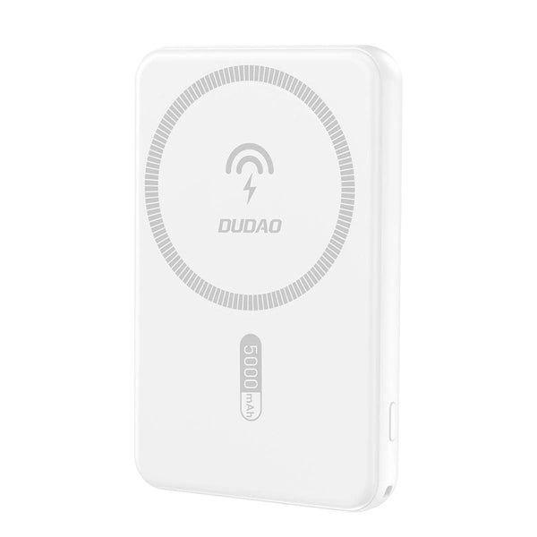 Dudao K14S 20W Powerbank – 5000mAh, USB-A/USB-C & MagSafe – Weiß