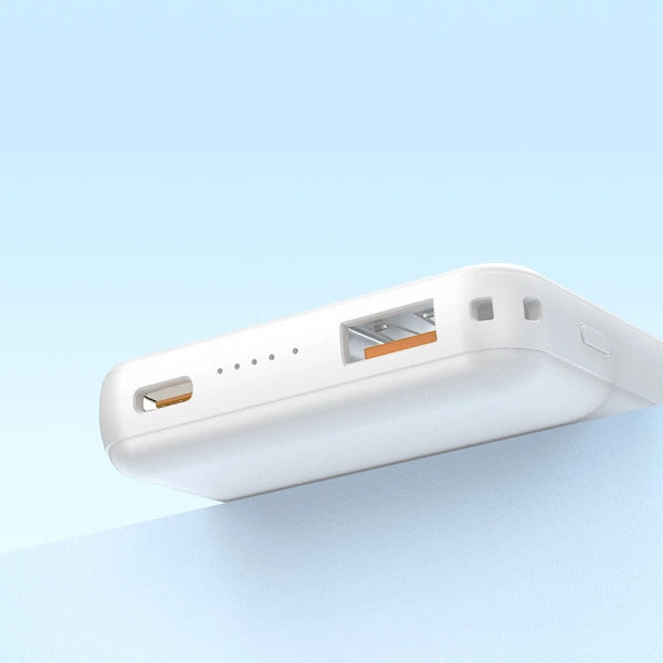 Dudao K14S 20W Powerbank – 5000mAh, USB-A/USB-C & MagSafe – Weiß