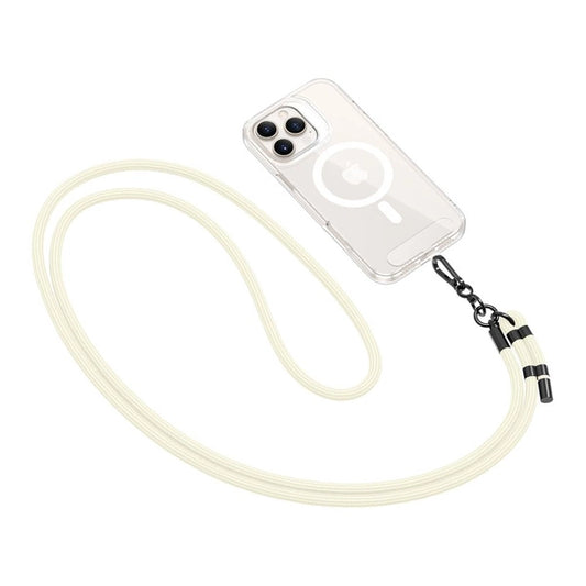 Handykordel Umhängeband mit Adapter – Weiß