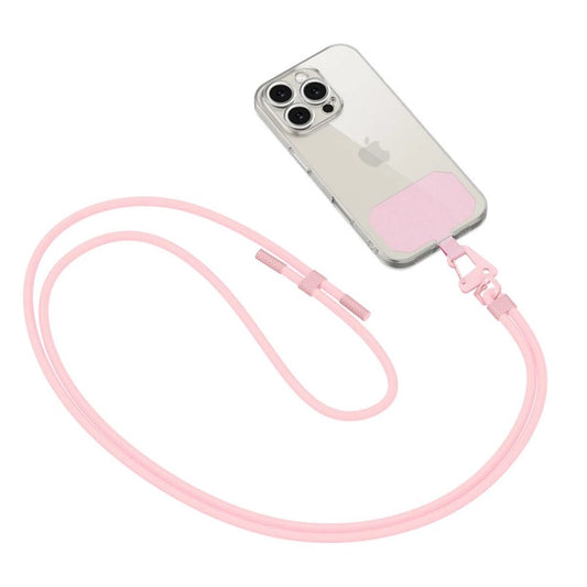 Handykordel Umhängeband mit Adapter – Rosa