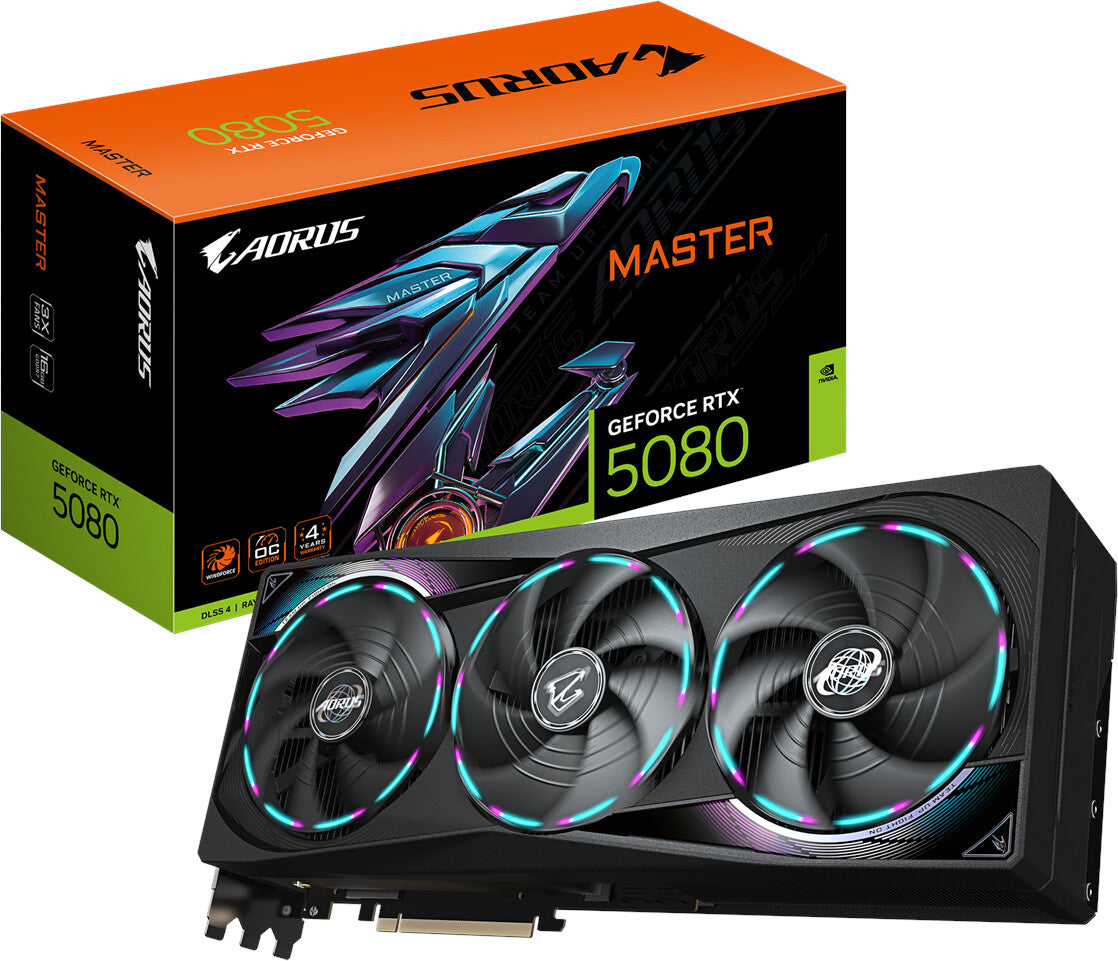 GigaByte GeForce RTX 5080 AORUS Master