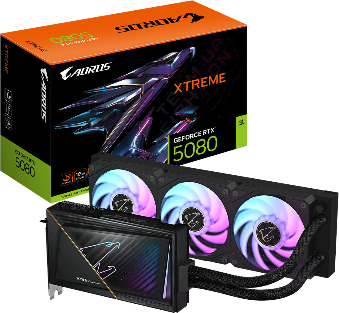 GigaByte GeForce RTX 5080 AORUS Xtreme Waterforce