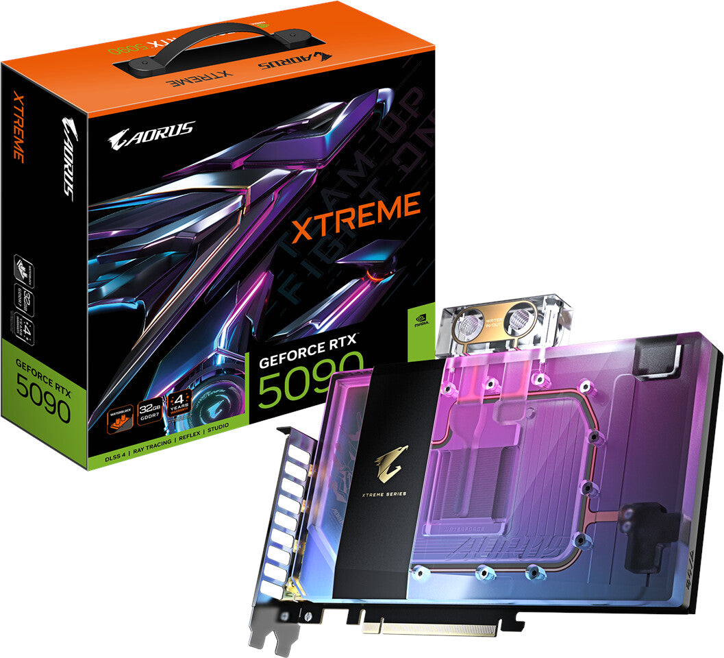 GigaByte GeForce RTX 5090 AORUS Waterforce WB