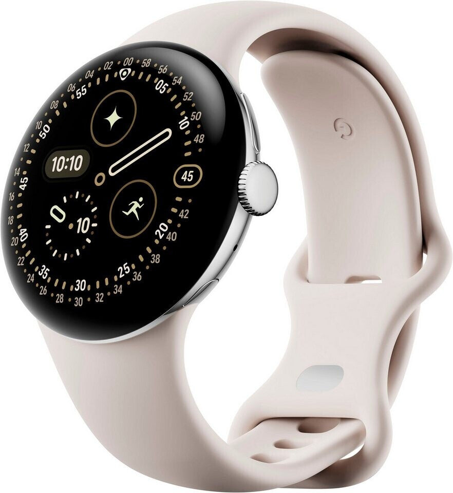 Google Pixel Watch 4 41mm 4G Polished Silver/Porcelain