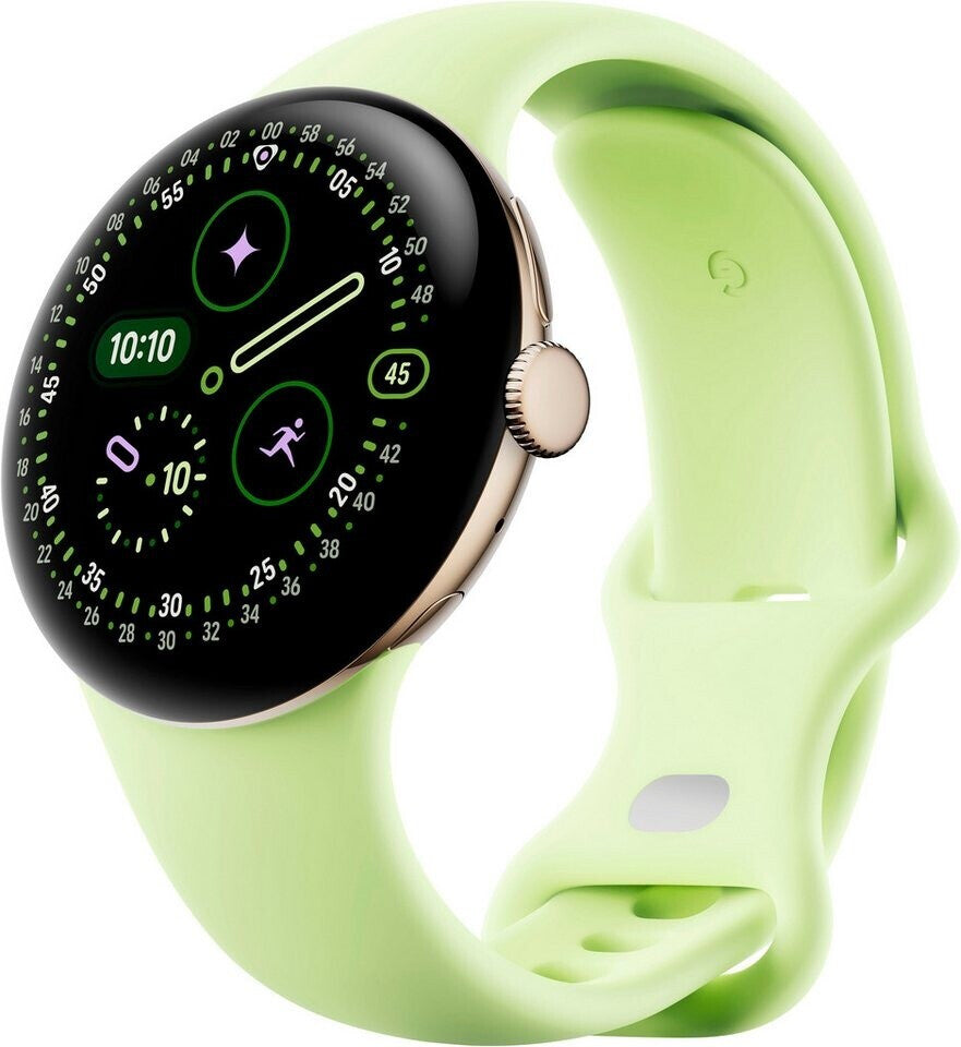 Google Pixel Watch 4 41mm Bluetooth Champagne Gold/Lemongrass